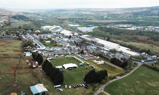 blaenavon-drone Aerial FIlming Wales