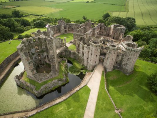 Tourism drone photography in Wales